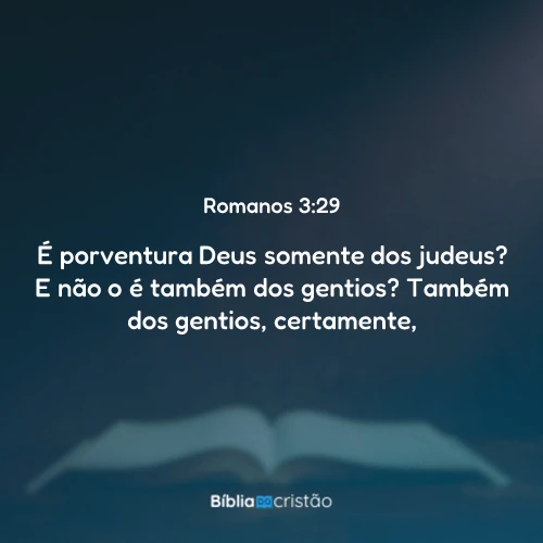 Romanos 3:29