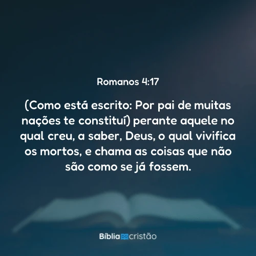 Romanos 4:17