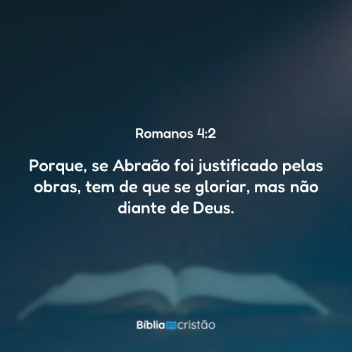 Romanos 4:2