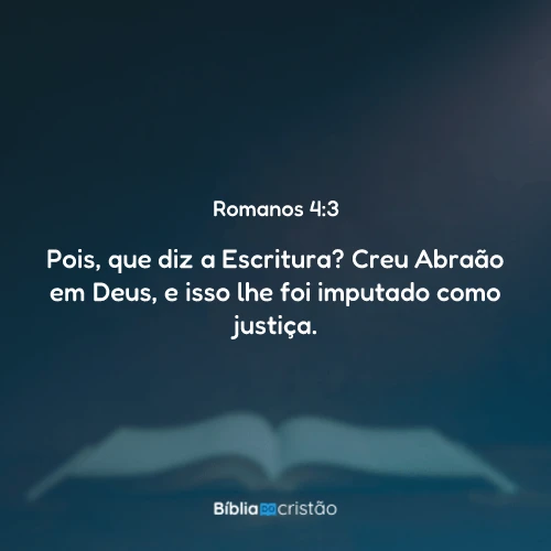 Romanos 4:3