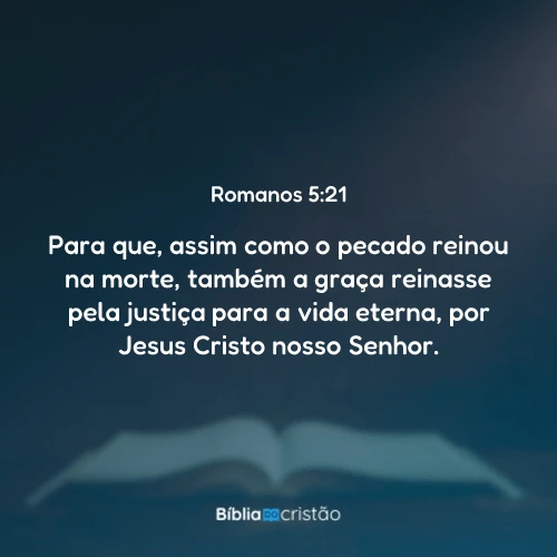Romanos 5:21