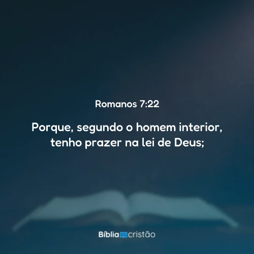 Romanos 7:22