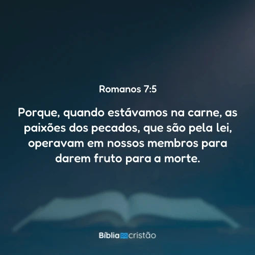 Romanos 7:5