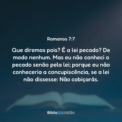 Romanos 7:7