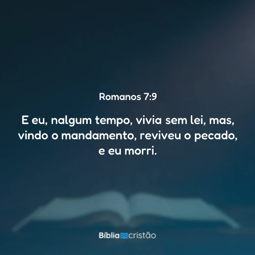 Romanos 7:9