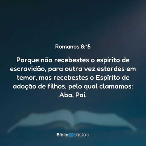 Romanos 8:15