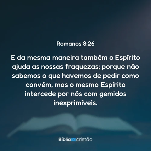 Romanos 8:26