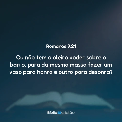Romanos 9:21