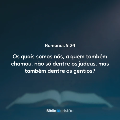 Romanos 9:24