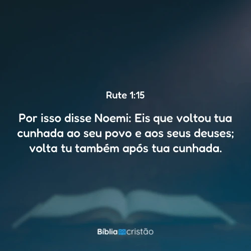 Rute 1:15