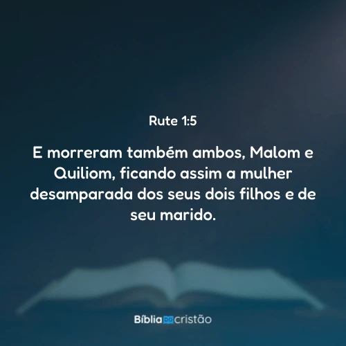 Rute 1:5