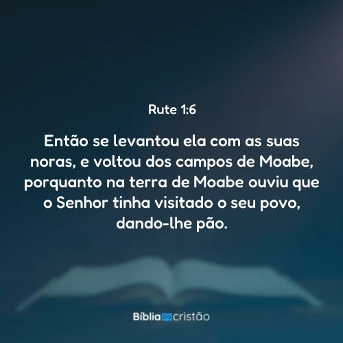 Rute 1:6