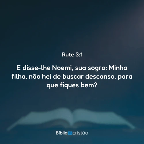 Rute 3:1