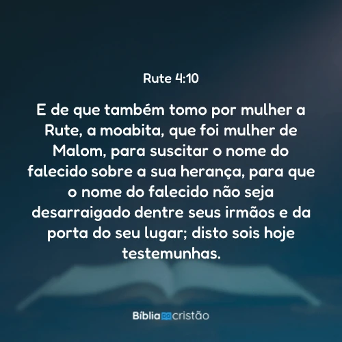 Rute 4:10