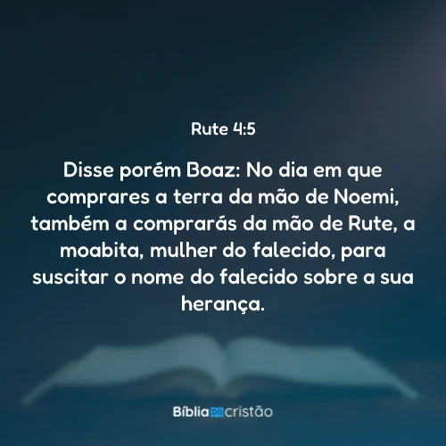 Rute 4:5
