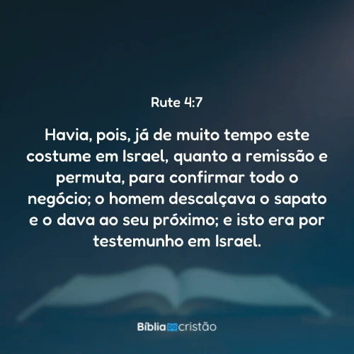 Rute 4:7