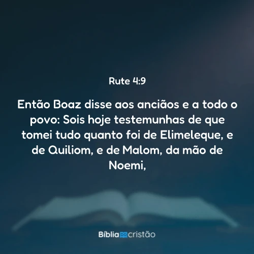 Rute 4:9