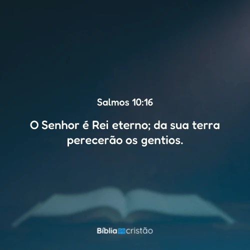 Salmos 10:16