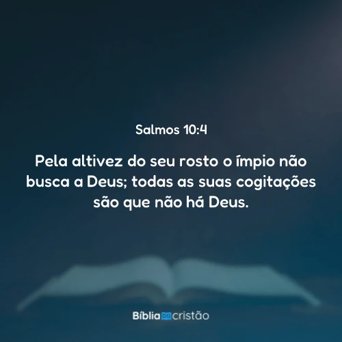Salmos 10:4