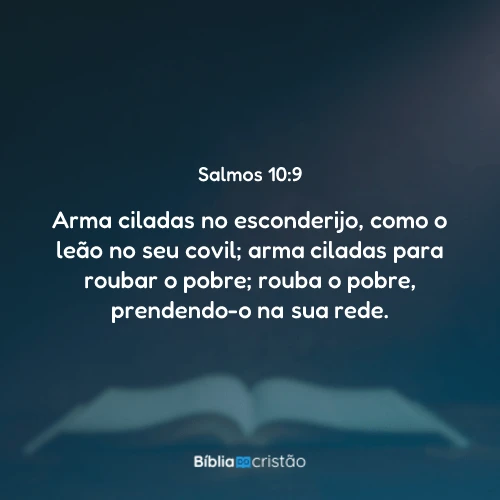 Salmos 10:9