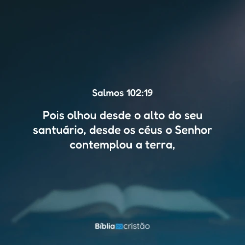 Salmos 102:19
