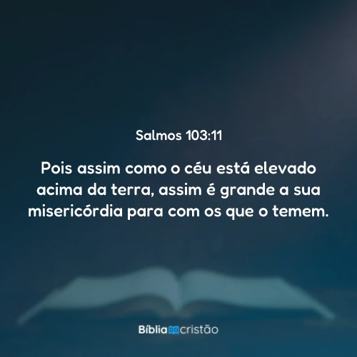 Salmos 103:11