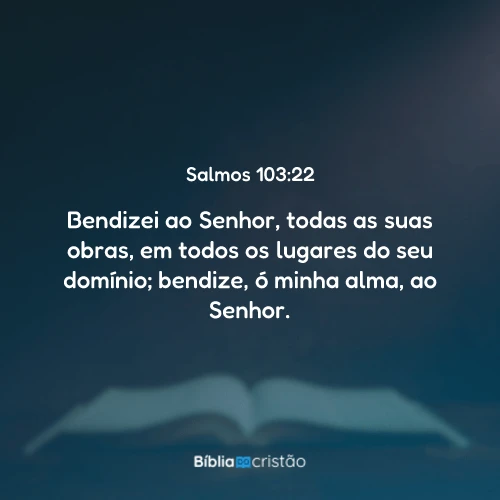 Salmos 103:22