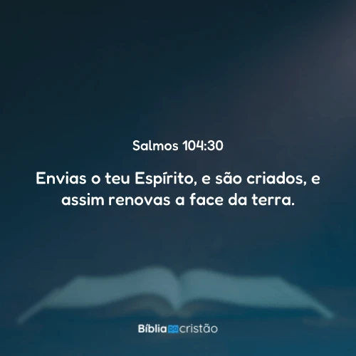 Salmos 104:30
