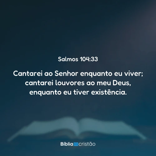 Salmos 104:33