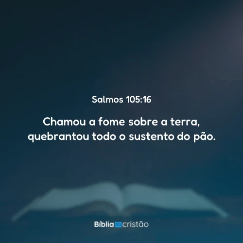 Salmos 105:16