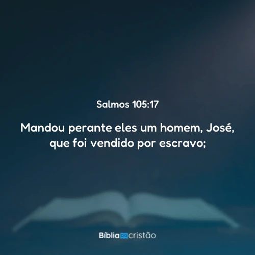 Salmos 105:17
