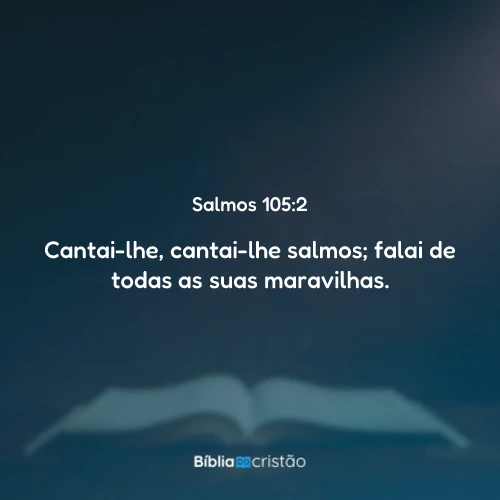 Salmos 105:2