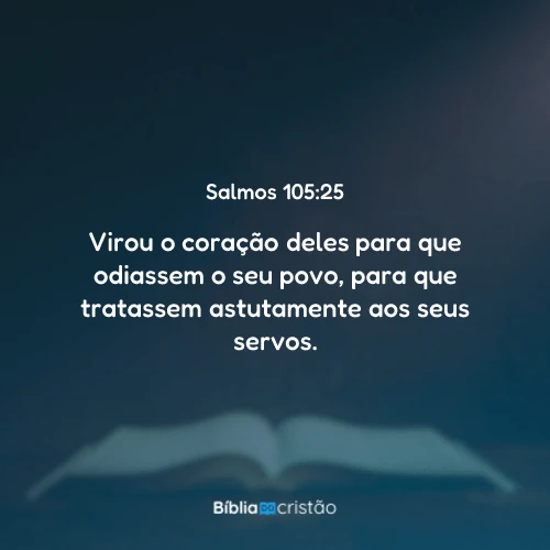 Salmos 105:25