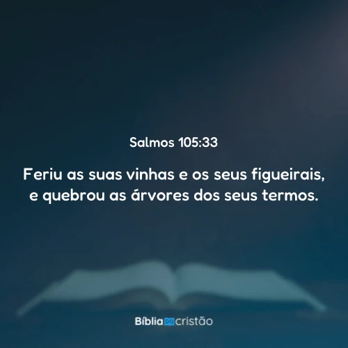 Salmos 105:33