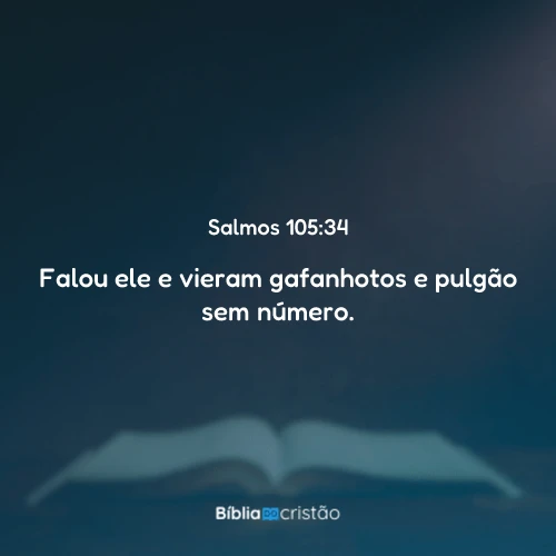Salmos 105:34