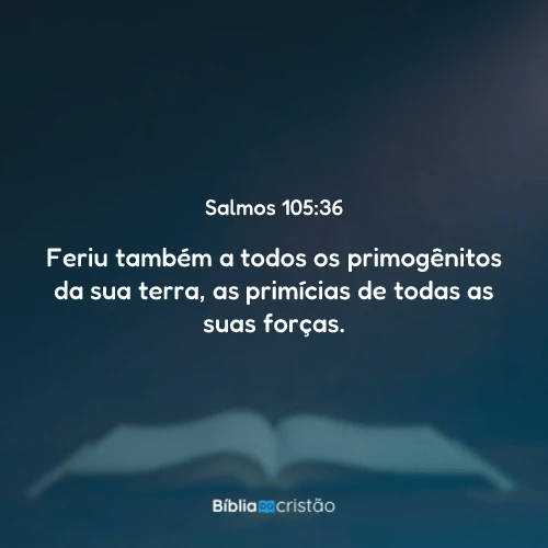 Salmos 105:36