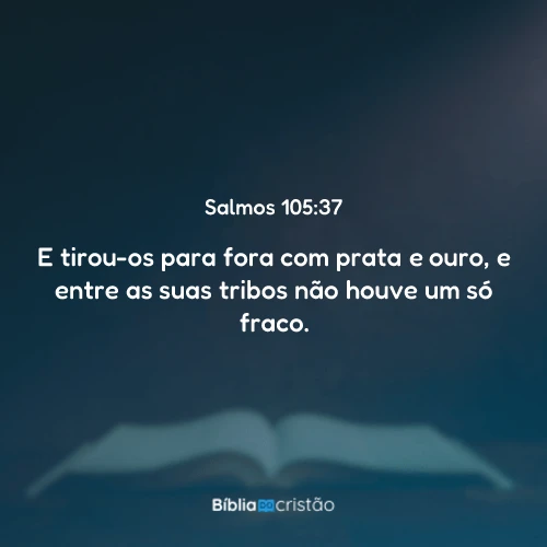 Salmos 105:37