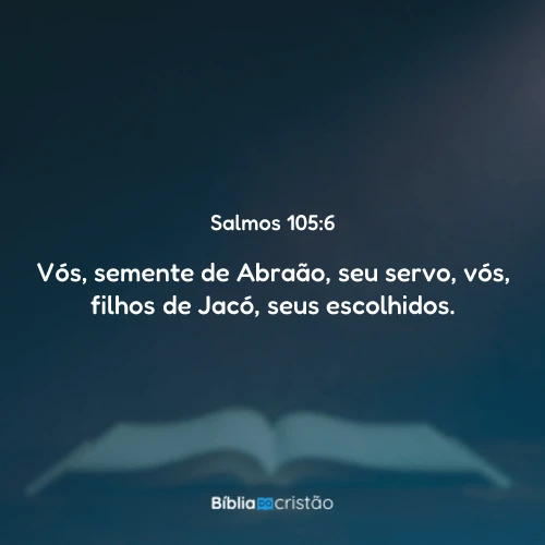 Salmos 105:6