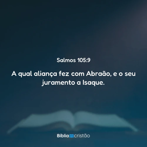 Salmos 105:9