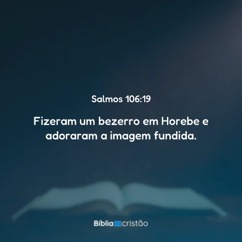 Salmos 106:19