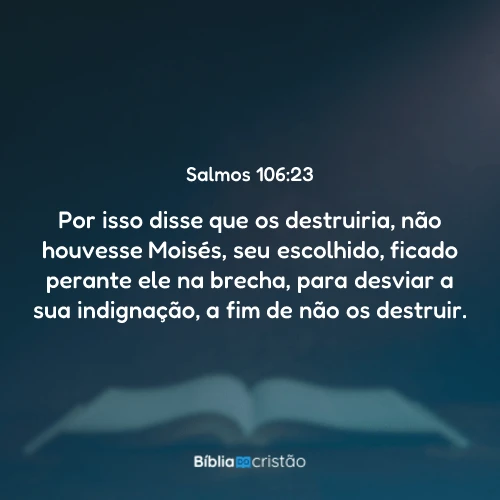 Salmos 106:23