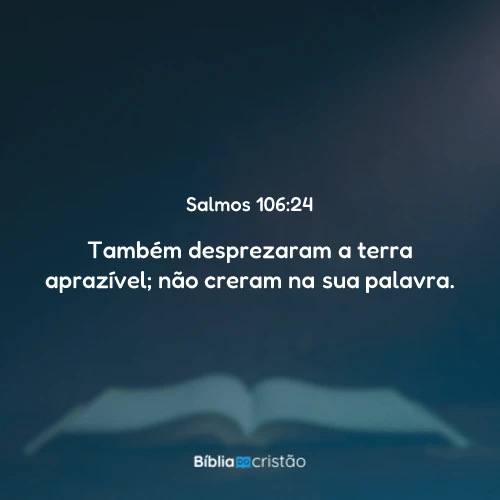 Salmos 106:24