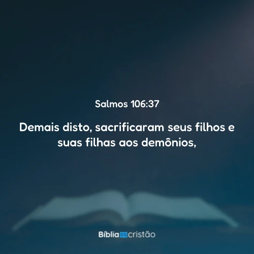 Salmos 106:37