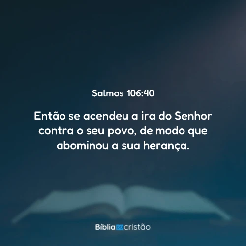 Salmos 106:40