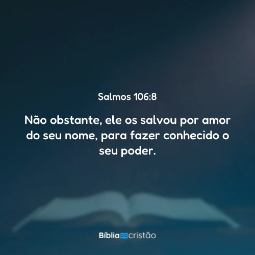 Salmos 106:8