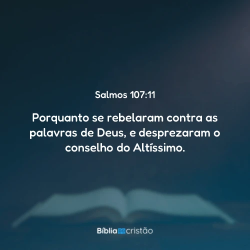 Salmos 107:11