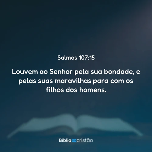 Salmos 107:15