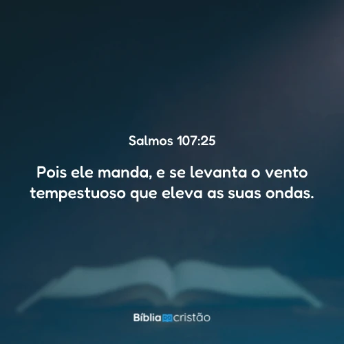 Salmos 107:25