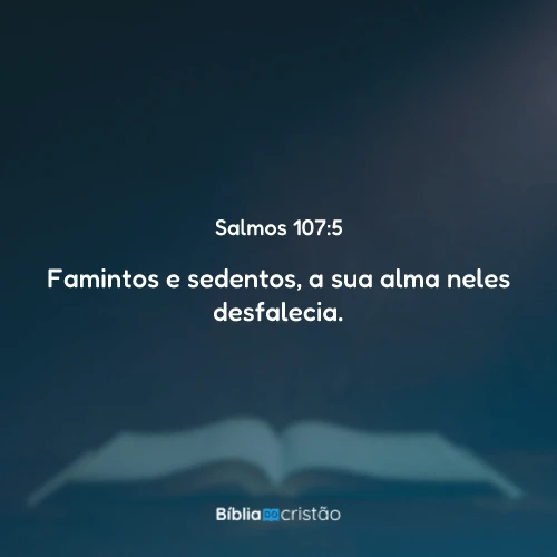 Salmos 107:5