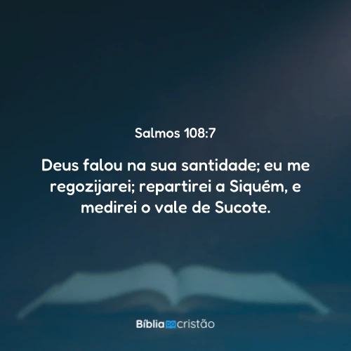 Salmos 108:7